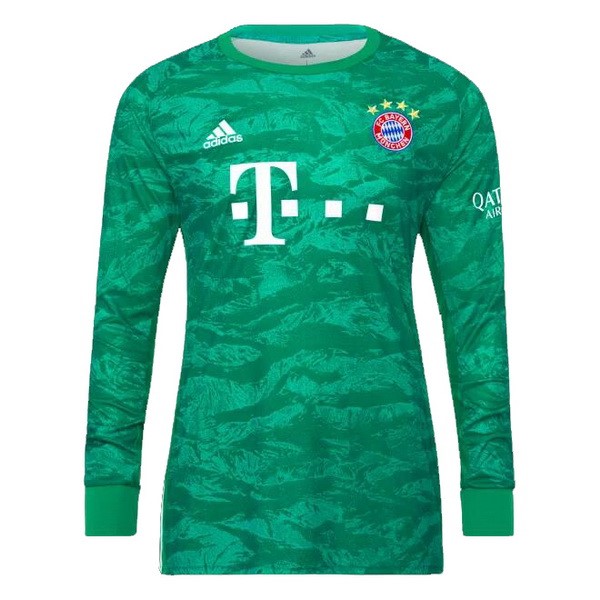 Camiseta Bayern Munich ML Portero 2019-2020 Verde